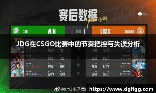 JDG在CSGO比赛中的节奏把控与失误分析